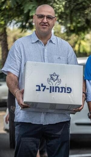 אלי כהן מנכ"ל פתחון לב, מיזם מסע עם הלב לקראת ראש השנה שת"פ מסחרי