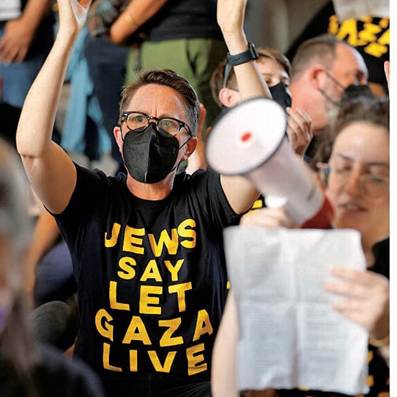 הפגנה בארה"ב