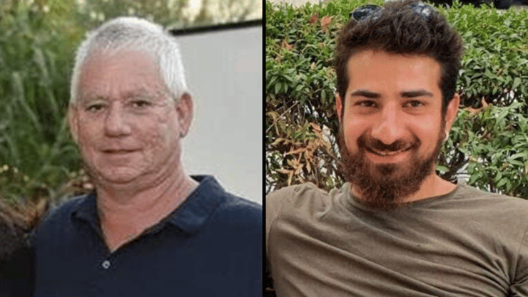 עידן שתיוי ואילן וייס, שהושבו היום לישראל (מתוך פייסבוק) עידן שתיוי, אילן וייס