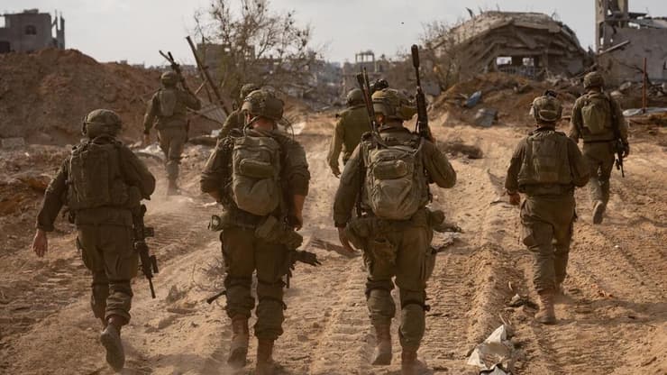 כוחות צוות הקרב של חטיבת הנח״ל ברצועה (צילום: דובר צה"ל) פעילות כוחות צוות הקרב של חטיבת הנח״ל בצפון רצועת עזה