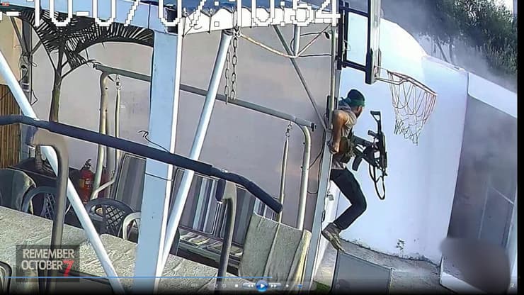 תיעוד מהשבעה ב אוקטובר שהציג רוה"מ בנימין נתניהו במפגש פגישה עם סבין תעסה