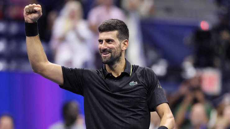 הטניסאי הסרבי נובאק ג'וקוביץ'