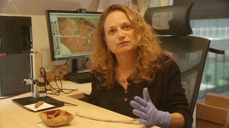 ד"ר נעמה סוקניק, אוצרת הממצאים האורגניים ברשות העתיקות