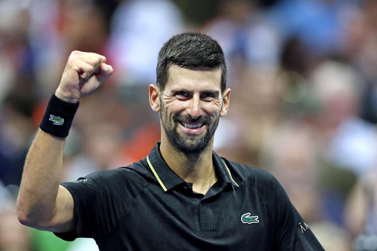 הטניסאי הסרבי נובאק ג'וקוביץ'