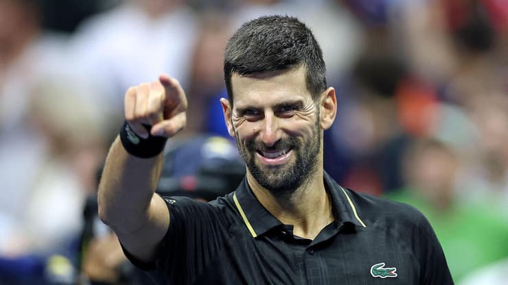 הטניסאי הסרבי נובאק ג'וקוביץ'