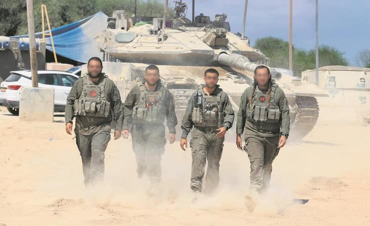 ארבעת הלוחמים בעזה