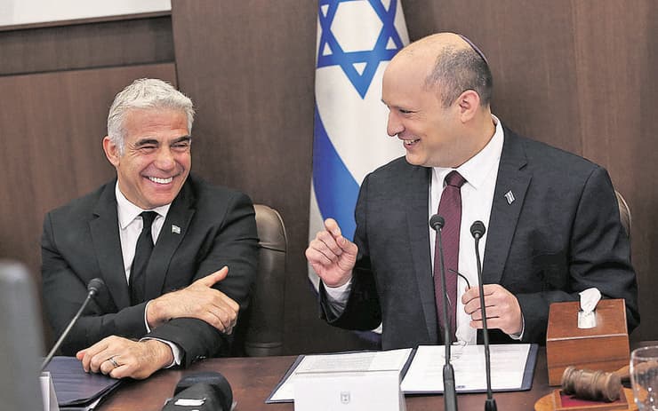 נפתלי בנט ויאיר לפיד