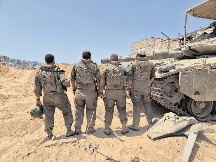 ארבעת הלוחמים בעזה