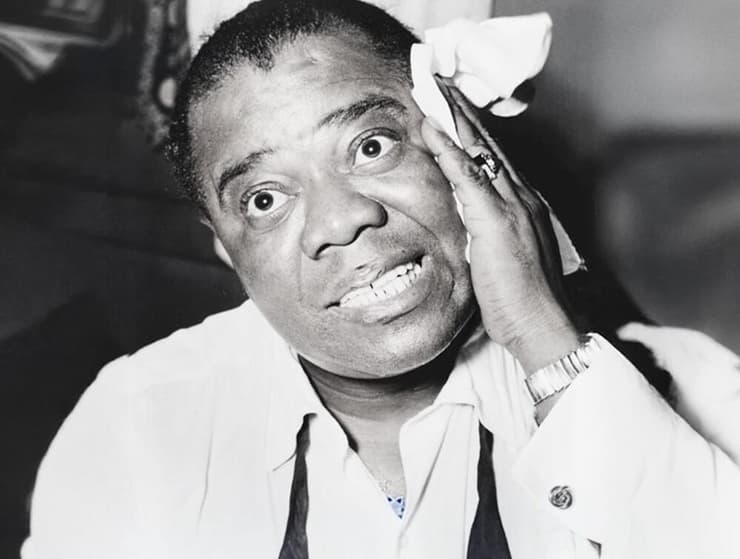 לואי ארמסטרונג ותליון המגן דוד