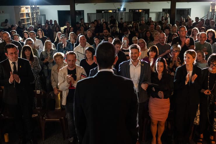 אור לוי בבית הכנסת ביוהנסבורג