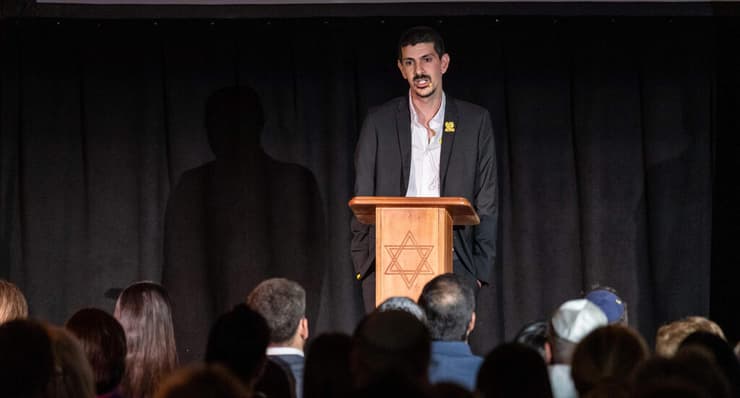 אור לוי בבית הכנסת ביוהנסבורג