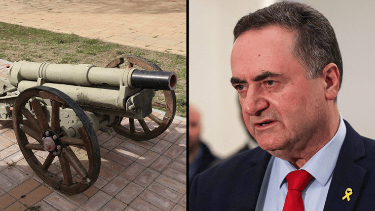  ישראל כ"ץ, 'התותח הקדוש' שירה על ספינת ה'אלטלנה'