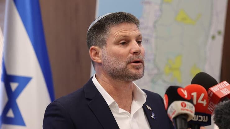 שר האוצר בצלאל סמוטריץ' בהצהרה בנושא תוכנית הריבונות