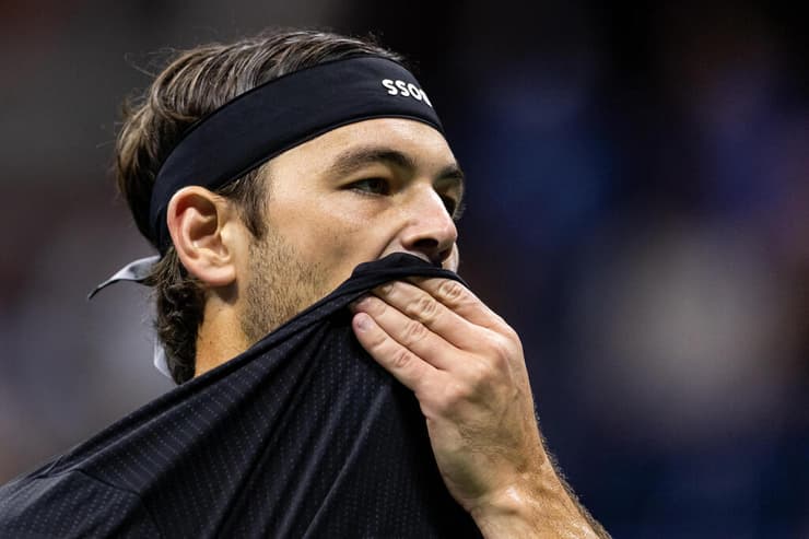 מאזן איום מול 'נולה'. פריץ (צילום: Mike Frey-Imagn Images) פריץ