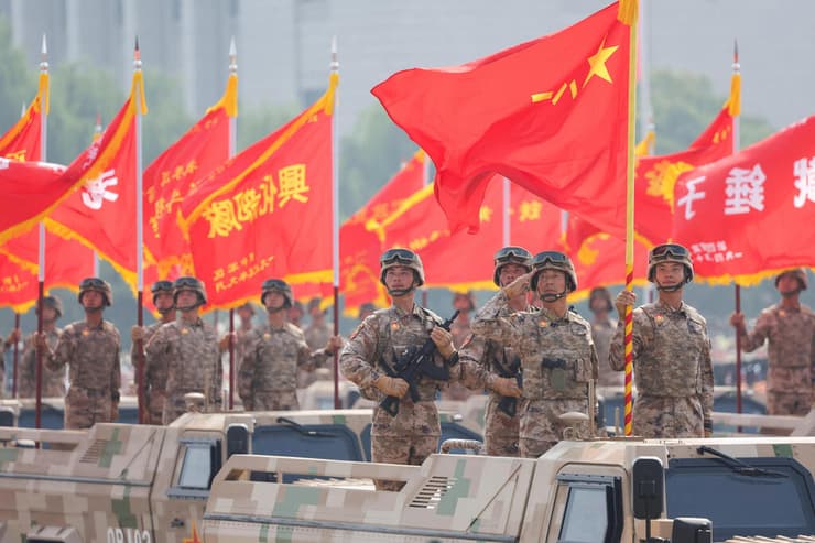 סין בייג'ינג מצעד צבאי 80 שנה ל מלחמת העולם השנייה