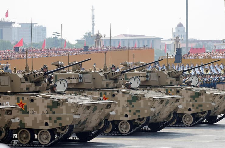 סין בייג'ינג מצעד צבאי 80 שנה ל מלחמת העולם השנייה