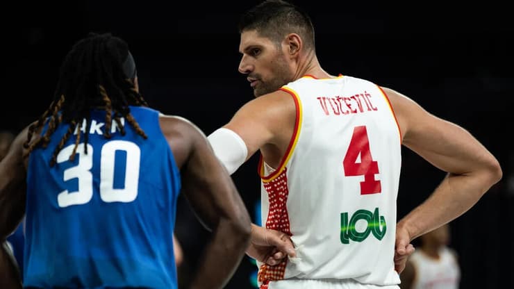 שחקן נבחרת מונטנגרו ניקולה ווצ'ביץ'