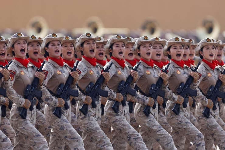 סין בייג'ינג מצעד צבאי 80 שנה ל מלחמת העולם השנייה