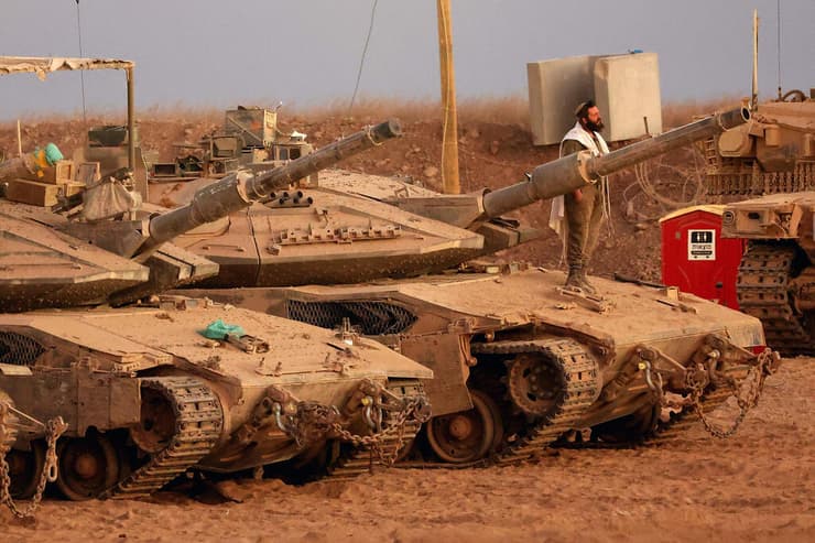 כוחות צה"ל בגבול רצועת עזה