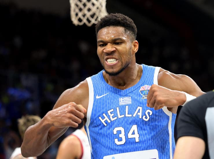 מי יעצור אותו? יאניס (צילום: REUTERS/Yiannis Kourtoglou) יאניס