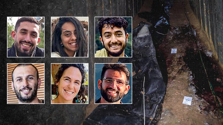 הרש גולדברג-פולין, עדן ירושלמי, אורי דנינו, אלמוג סרוסי, כרמל גת ואלכס לובנוב (צילום: דובר צה"ל) הרש גולדברג-פולין, עדן ירושלמי, אורי דנינו, אלמוג סרוסי, כרמל גת ואלכס לובנוב