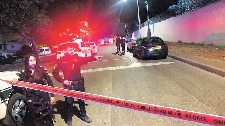 זירת רצח בלוד