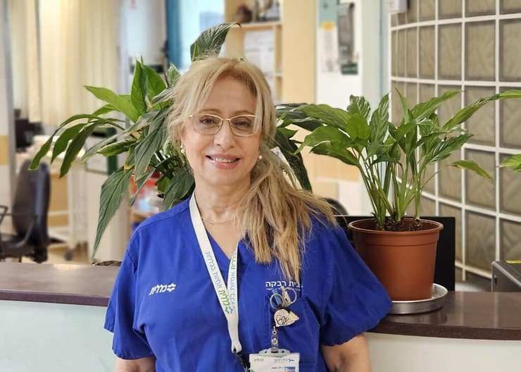 גילה משה, אחות אחראית במחלקת שיקום כללי וטיפול תומך (קרדיט: באדיבות בית רבקה) גילה משה - בית רבקה