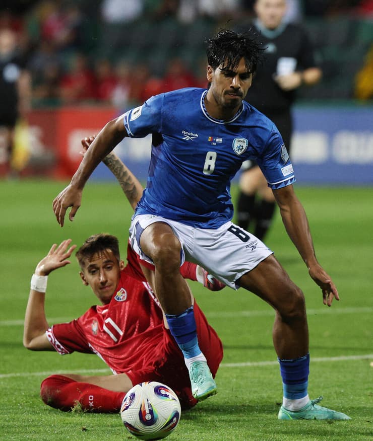 שחקן נבחרת ישראל דור פרץ