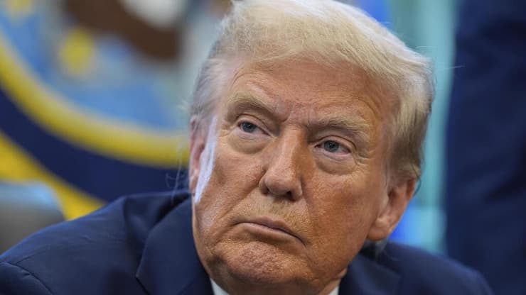 ארדואן מצפה שוושינגטון תציב קו אדום לנתניהו (צילום: AP Photo/Alex Brandon) נשיא ארה"ב טראמפ