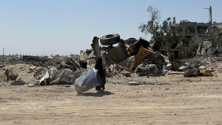הרס  בשכונת זיתון, השכונה הגדולה ביותר בעיר עזה, שנגרם בעקבות המבצע הצבאי