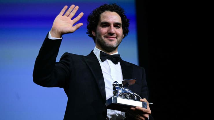 בני ספדי בפסטיבל ונציה (צילום: TIZIANA FABI, AFP) בני ספדי בפסטיבל ונציה