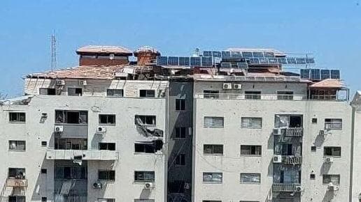 תיעוד מהתקיפות בעזה