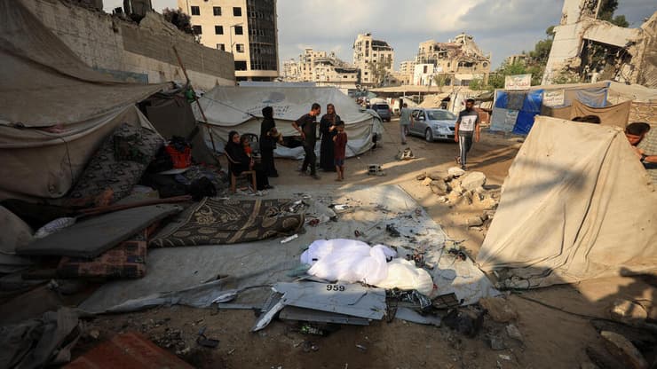 עקורים בעזה