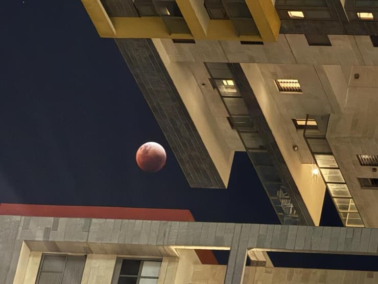   ליקוי הירח באור יהודה