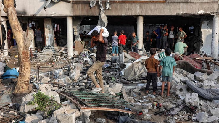 עקורים בעזה