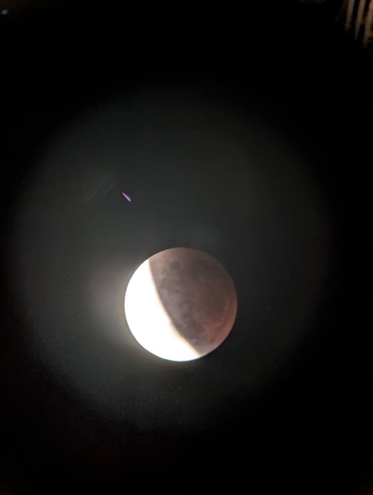 ליקוי הירח בכפר יונה