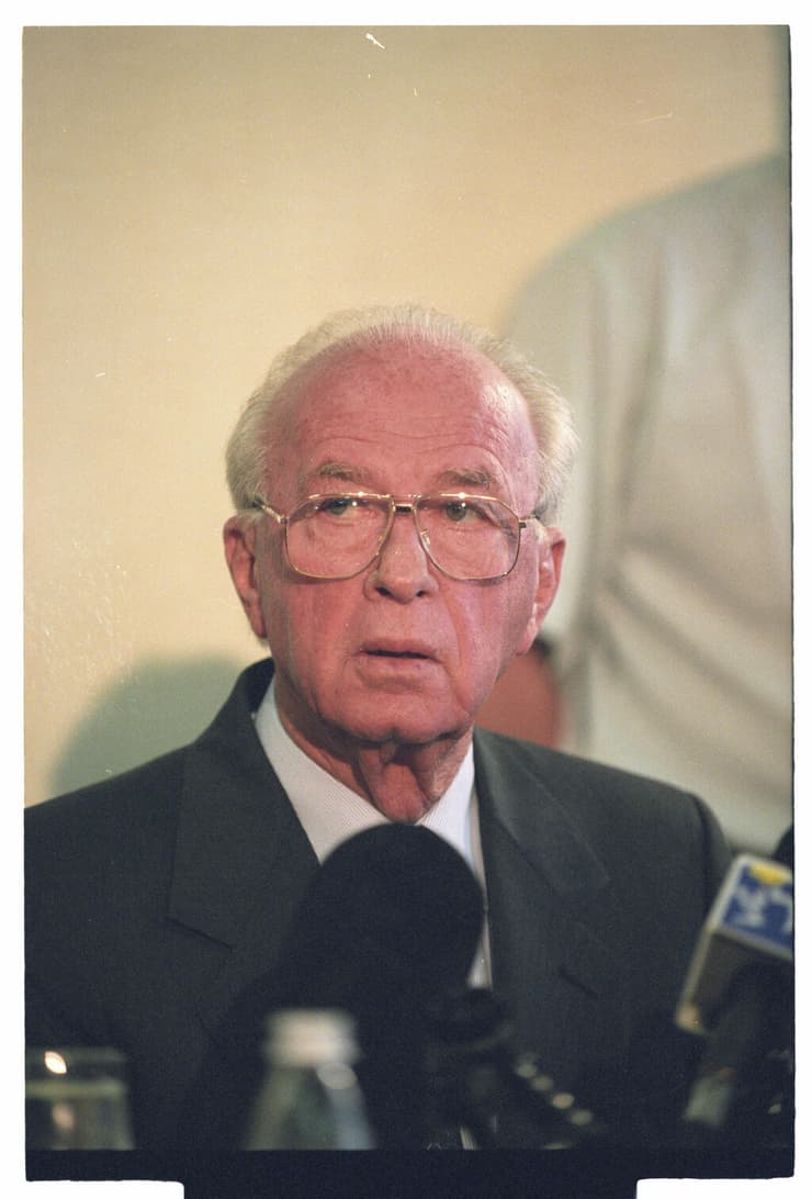 יצחק רבין ז"ל (צילום: דוד רובינגר) יצחק רבין ז"ל