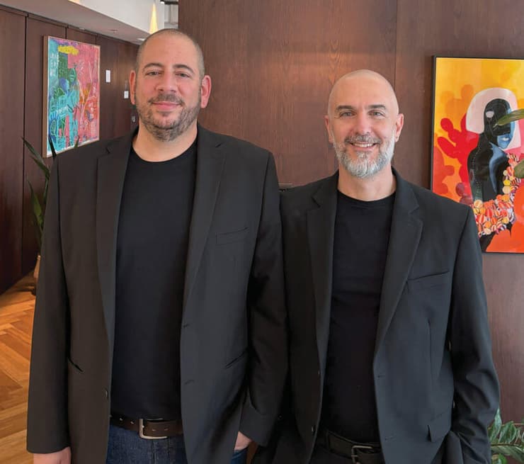 מימין לשמאל: דניאל איטח ורועי פריד