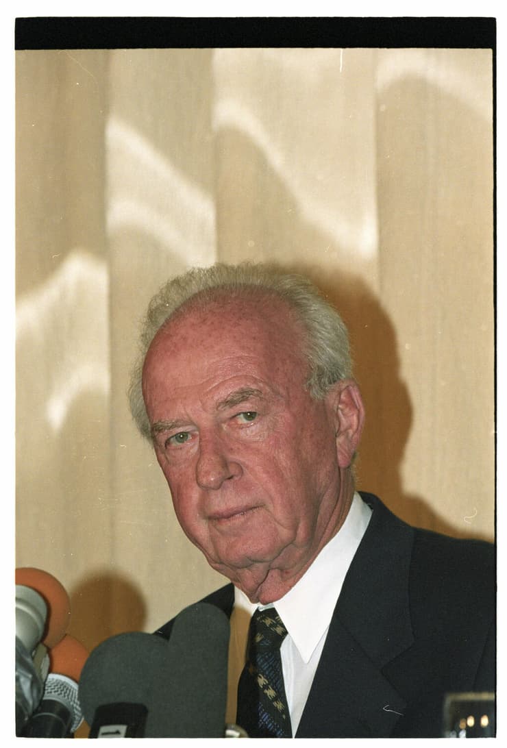 יצחק רבין ז"ל (צילום: דוד רובינגר) יצחק רבין ז"ל