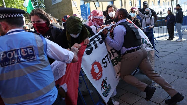 הפגנות פרו פלסטיניות בלונדון