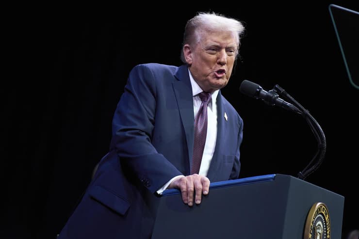 דונלד טראמפ נאום מוזיאון ה תנ"ך ב וושינגטון ארה"ב