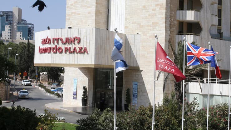 מלון לאונרדו פלאזה של רשת פתאל בירושלים (צילום: עמית שאבי) מלון לאונרדו פלאזה של רשת פתאל בירושלים