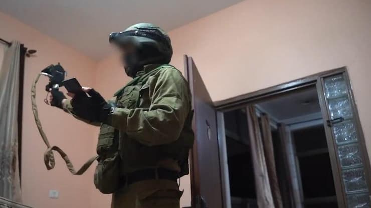 תיעוד ממיפוי בתי המחבלים שביצעו את הפיגוע בצומת רמות