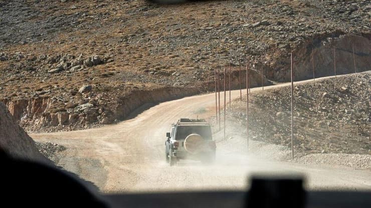 יאיר קראוס בסוריה עם לוחמי חטיבת ההרים 810