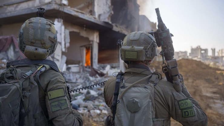 לוחמי הנח"ל בפעילות ברצועת עזה