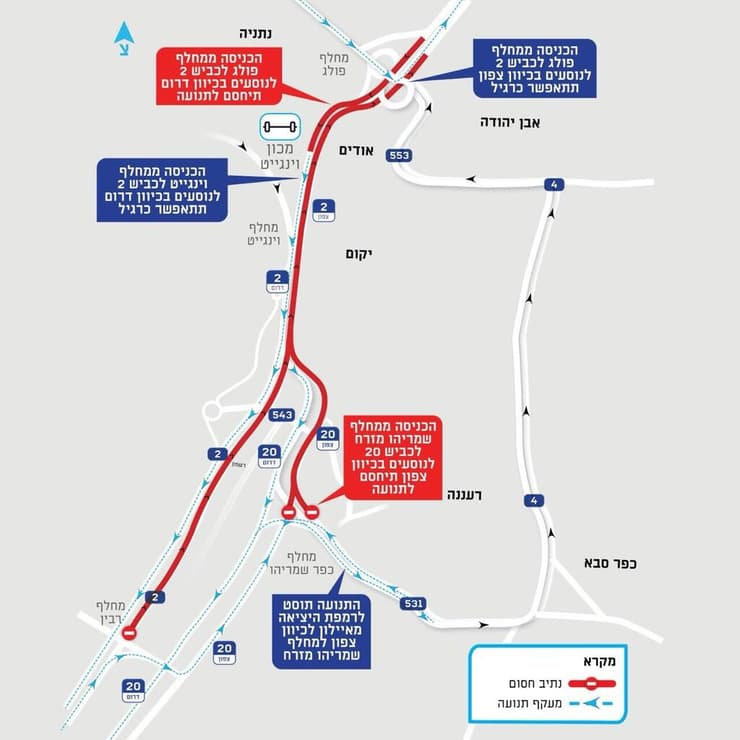 מפת החסימות