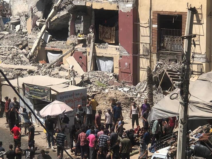 תקיפת מגדל "טייבה 2" במערב עזה