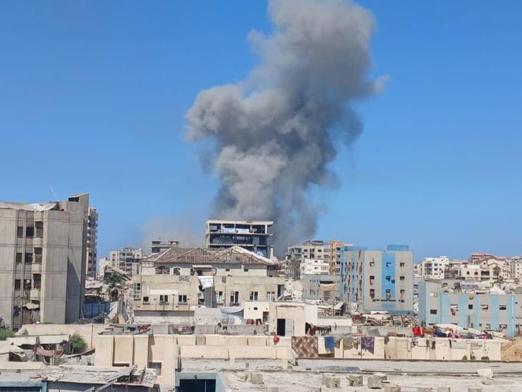 תקיפת מגדל "טייבה 2" במערב עזה