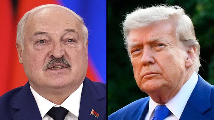 "הוא מנהיג חזק". טראמפ ולוקשנקו
