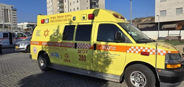 צילום: תיעוד מבצעי מד"א ילדה נפלה למותה בשדרות